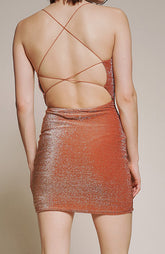 Burning Flame Mini Dress
